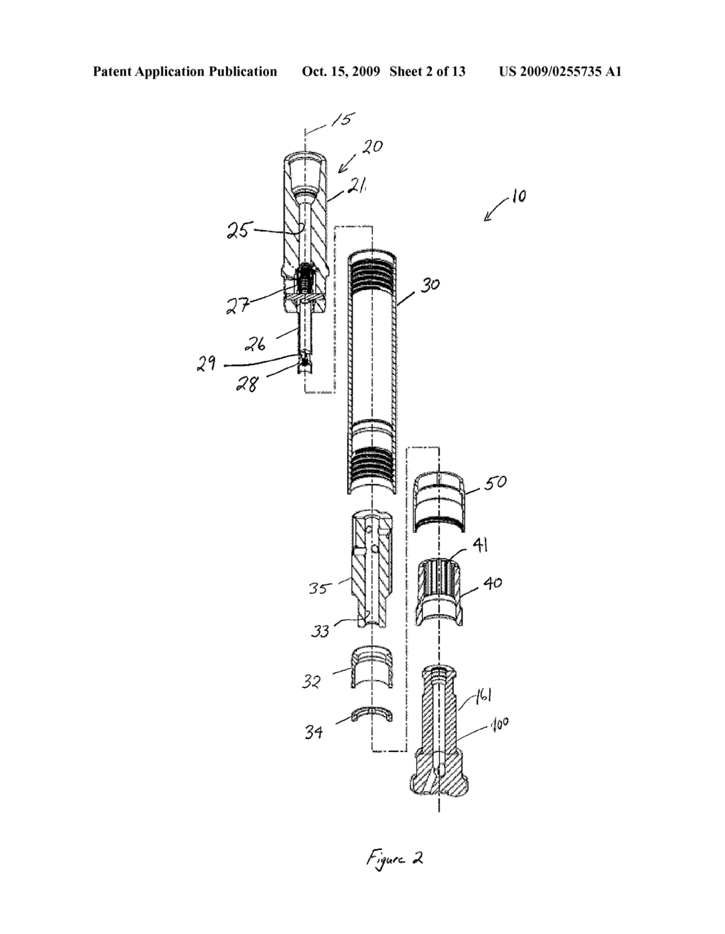 Percussion Drilling Assembly and Hammer Bit with Gage and Outer Row Reinforcement - diagram, schematic, and image 03