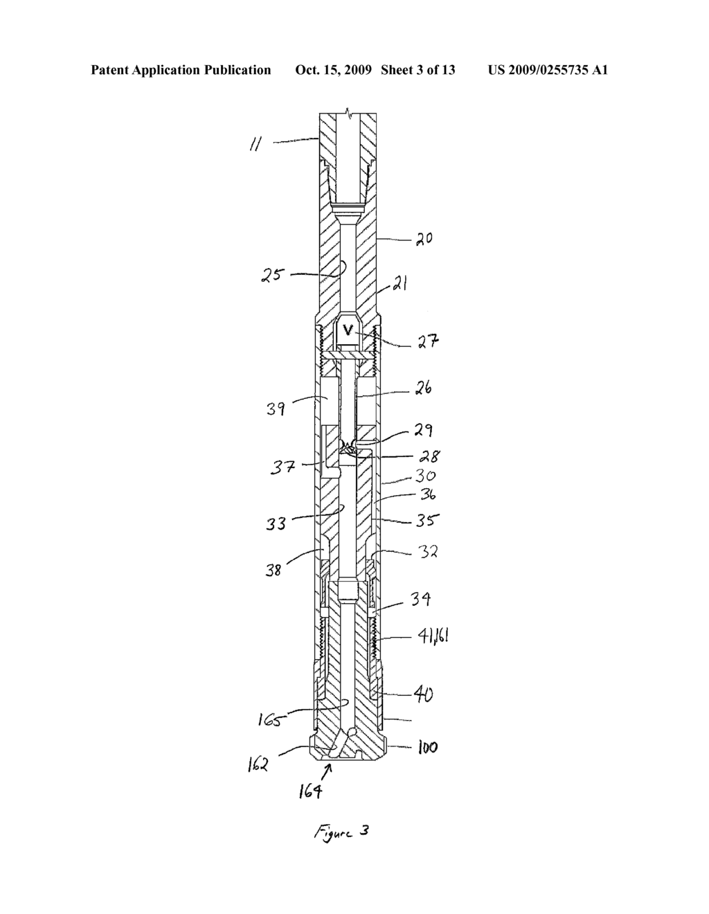 Percussion Drilling Assembly and Hammer Bit with Gage and Outer Row Reinforcement - diagram, schematic, and image 04