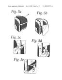 FOLDABLE CARRYING DEVICE diagram and image