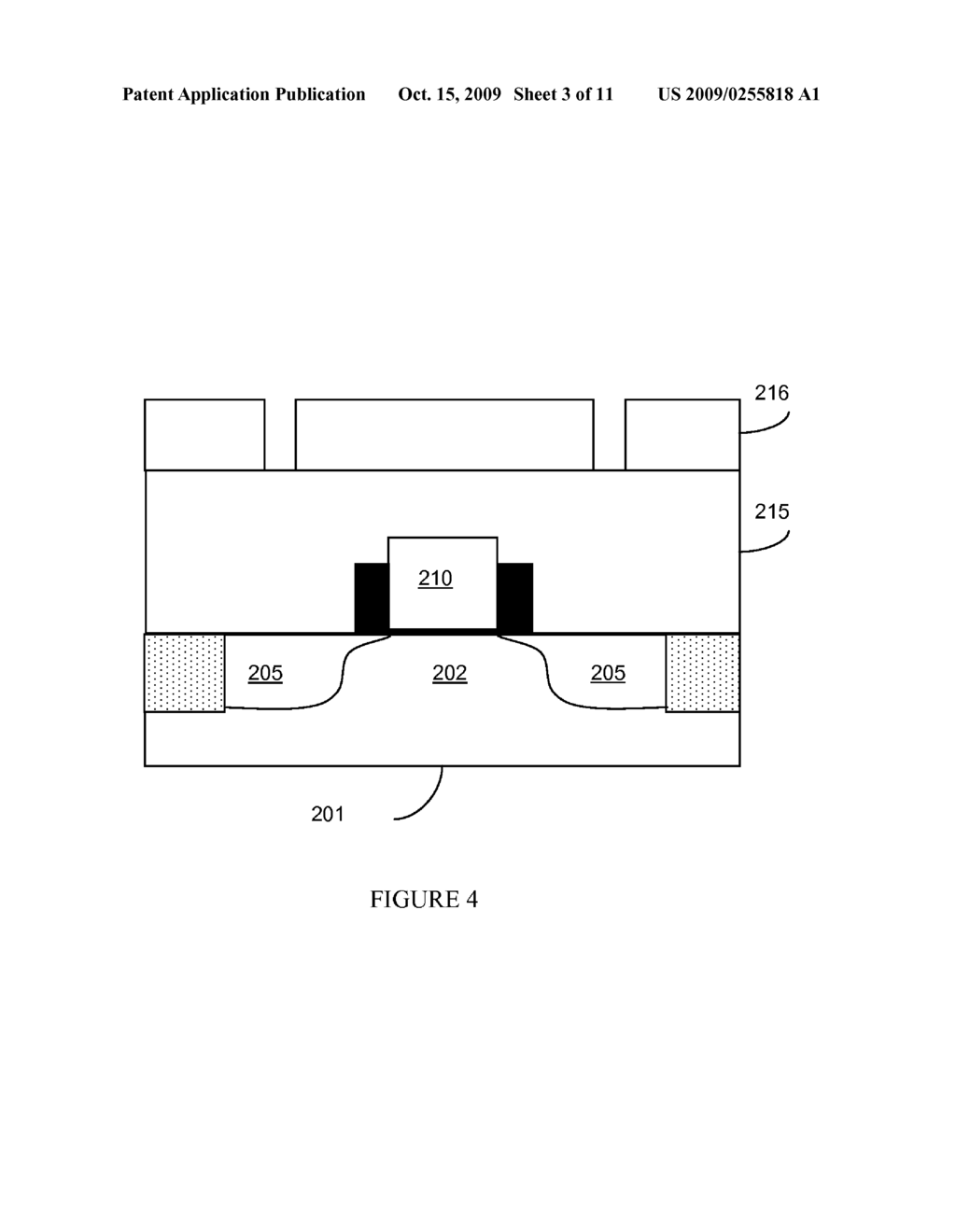 METHOD FOR MONITORING PATTERNING INTEGRITY OF ETCHED OPENINGS AND FORMING CONDUCTIVE STRUCTURES WITH THE OPENINGS - diagram, schematic, and image 04