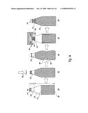 Method and device for pressurizing containers diagram and image