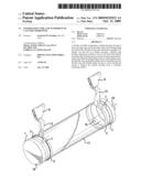 Information tube and tethered end cap used therewith diagram and image