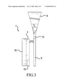 Information tube and tethered end cap used therewith diagram and image