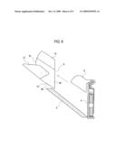 PARTITION PLATE USABLE FOR V-MEASURE IN MEDICINE HOLDING MACHINE diagram and image