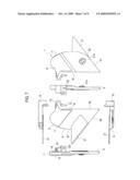 PARTITION PLATE USABLE FOR V-MEASURE IN MEDICINE HOLDING MACHINE diagram and image