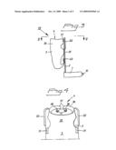 Child-carrying device diagram and image