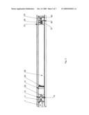 Assembly to wind cords in a motorized window covering diagram and image