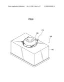 Quakeproof plinth to shelter a showpiece thereon diagram and image