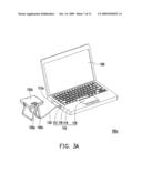 PORTABLE ELECTRONIC DEVICE WITH PROJECTION FUNCTION diagram and image