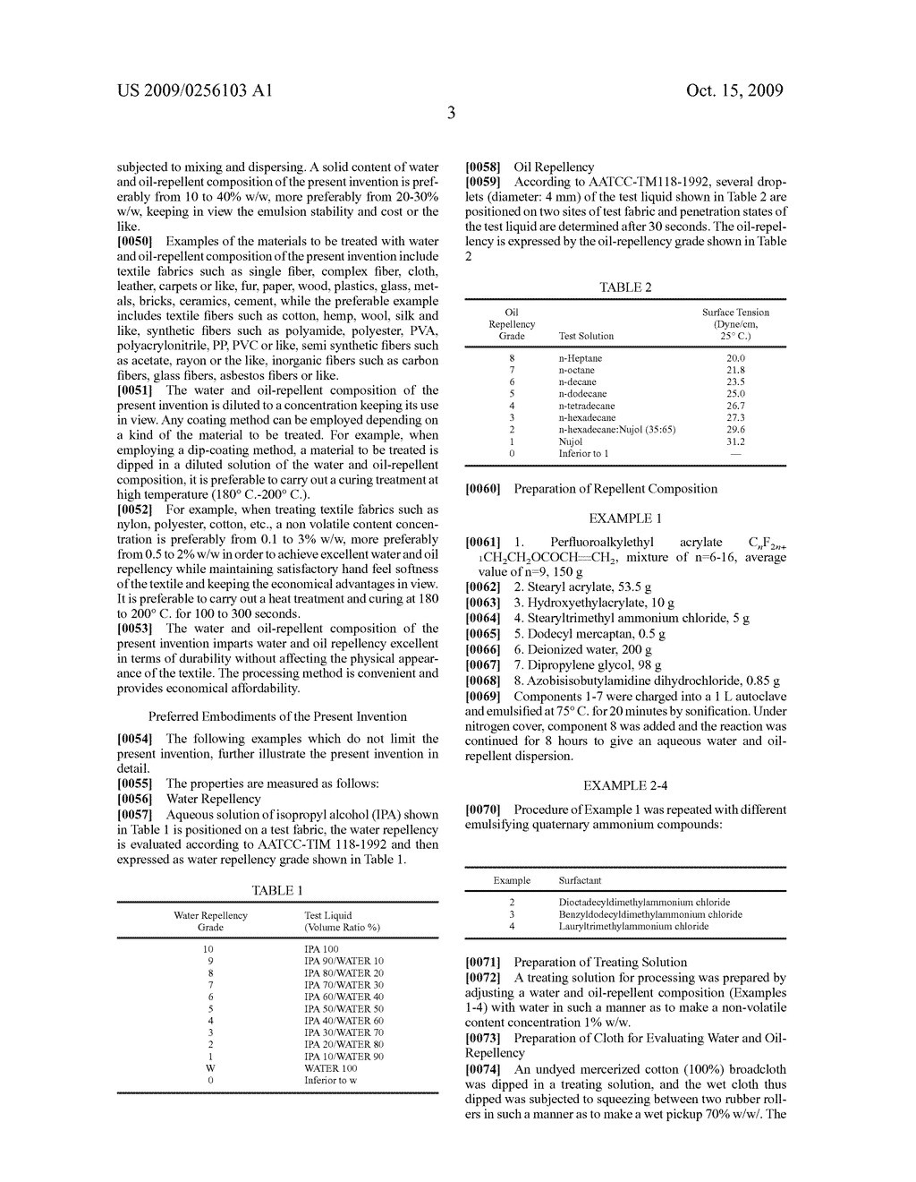 Aqueous water and oil repellent composition - diagram, schematic, and image 04