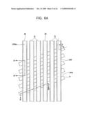 SEMICONDUCTOR DEVICES HAVING LINE TYPE ACTIVE REGIONS AND METHODS OF FABRICATING THE SAME diagram and image