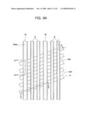 SEMICONDUCTOR DEVICES HAVING LINE TYPE ACTIVE REGIONS AND METHODS OF FABRICATING THE SAME diagram and image