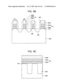 SEMICONDUCTOR DEVICES HAVING LINE TYPE ACTIVE REGIONS AND METHODS OF FABRICATING THE SAME diagram and image