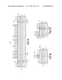 SEMICONDUCTOR-ON-INSULATOR DEVICE STRUCTURES WITH A BODY-TO-SUBSTRATE CONNECTION FOR ENHANCED ELECTROSTATIC DISCHARGE PROTECTION, AND DESIGN STRUCTURES FOR SUCH SEMICONDUCTOR-ON-INSULATOR DEVICE STRUCTURES diagram and image