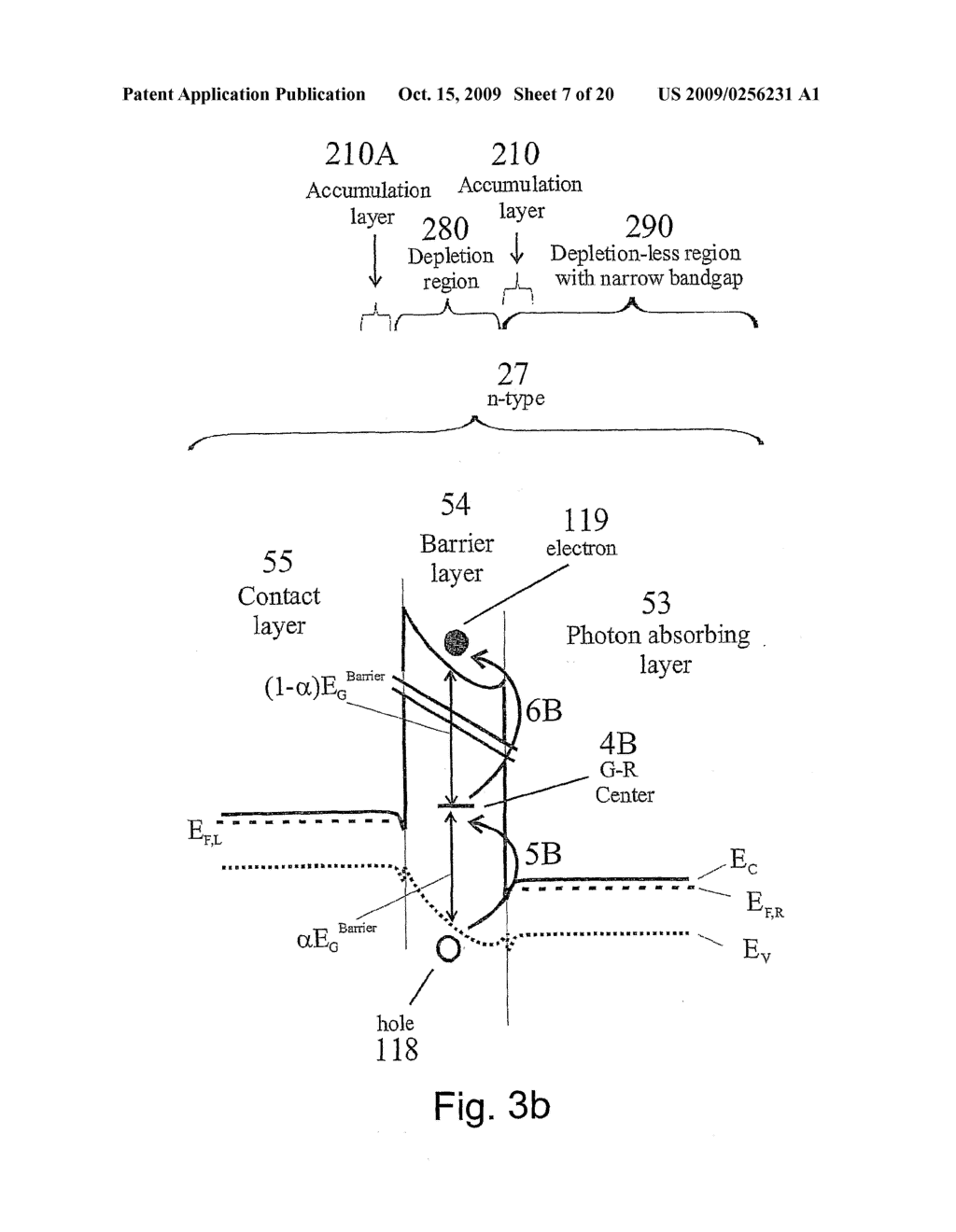 UNIPOLAR SEMICONDUCTOR PHOTODETECTOR WITH SUPPRESSED DARK CURRENT AND METHOD FOR PRODUCING THE SAME - diagram, schematic, and image 08