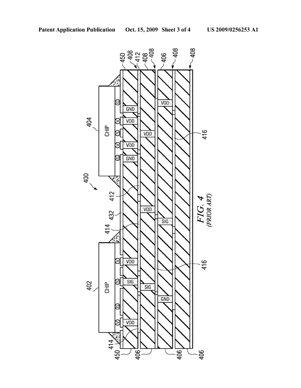 Continuously Referencing Signals Over Multiple Layers in Laminate Packages - diagram, schematic, and image 04