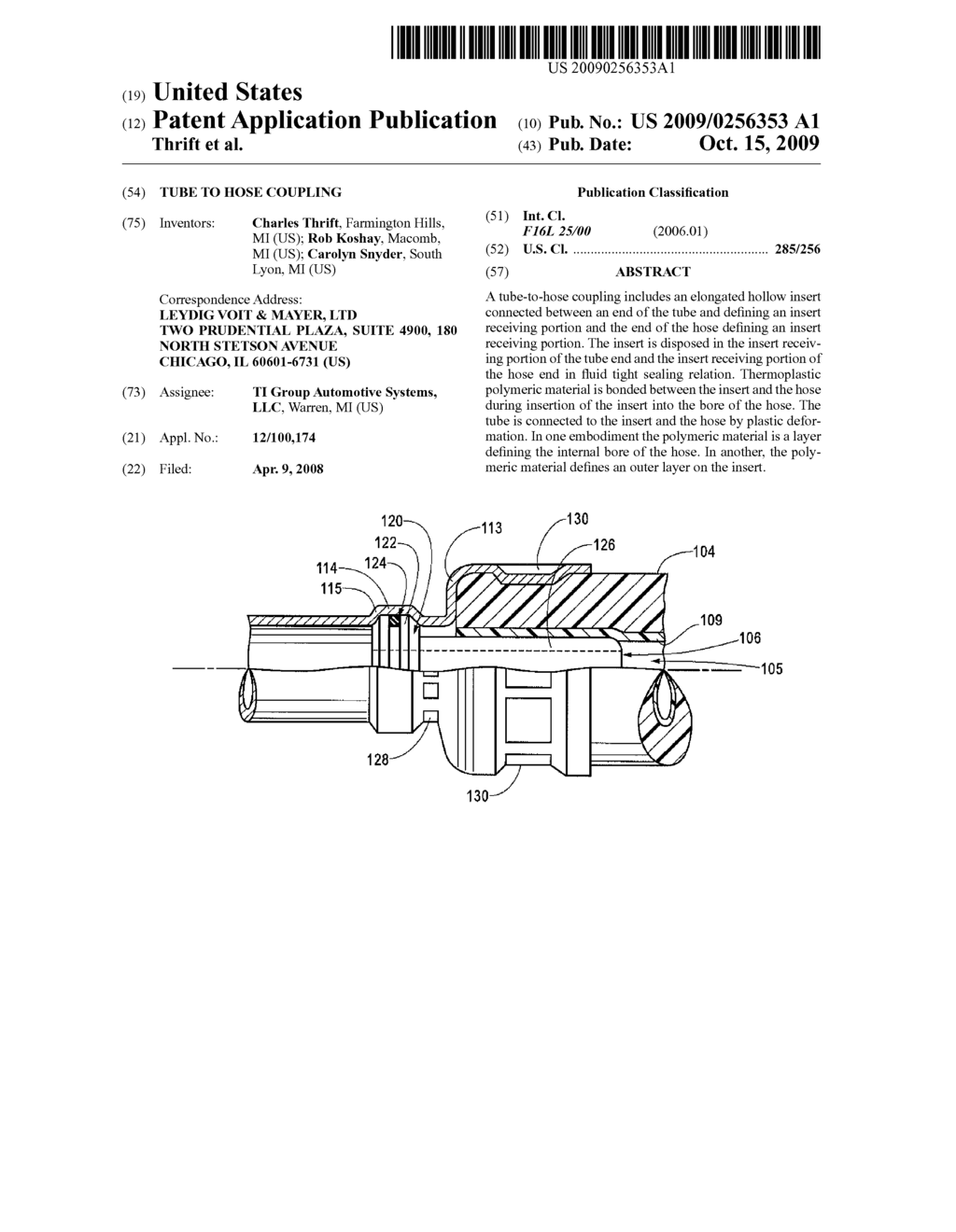 Tube To Hose Coupling - diagram, schematic, and image 01