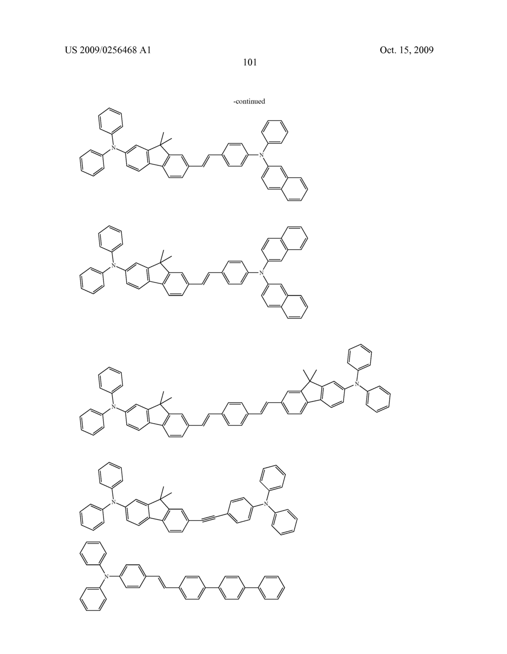 Novel organic electroluminescent compounds and organic electroluminescent device using the same - diagram, schematic, and image 103