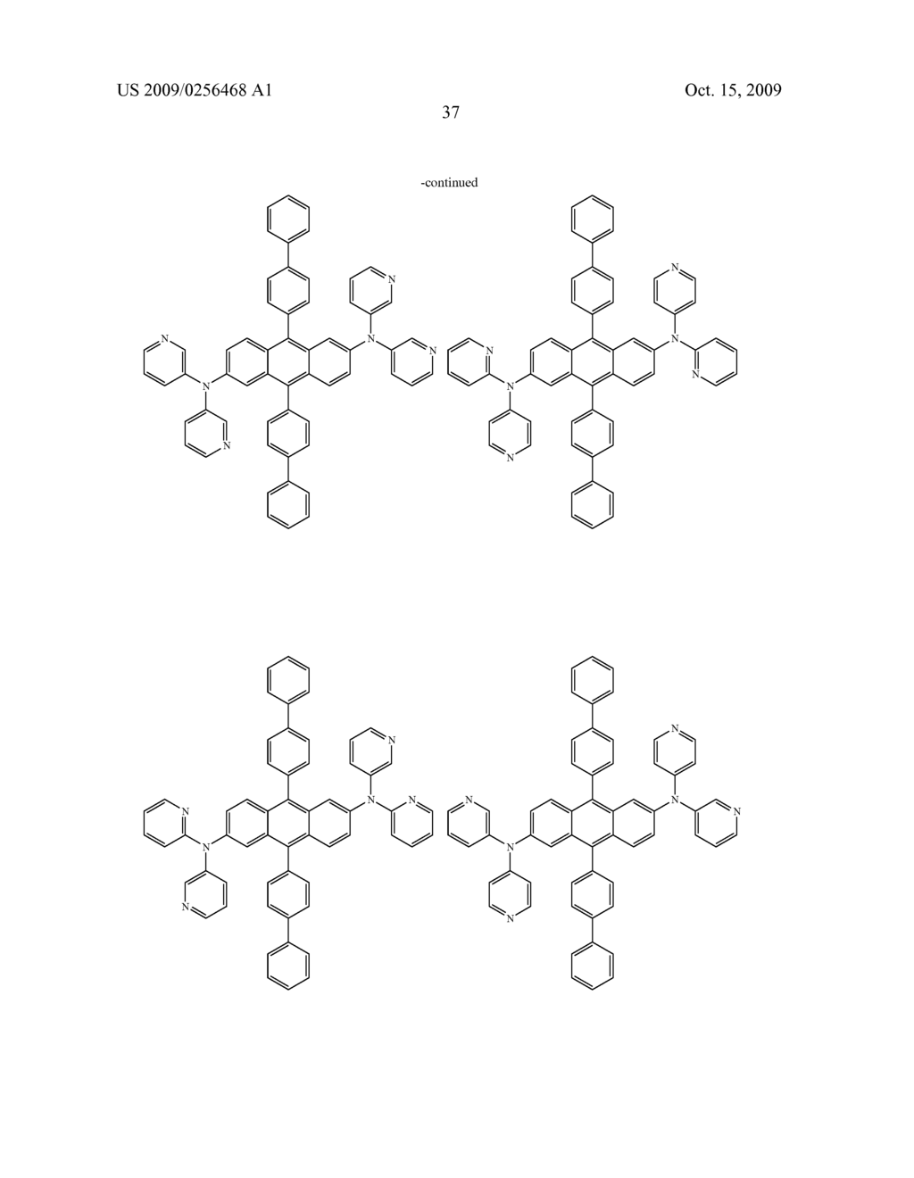 Novel organic electroluminescent compounds and organic electroluminescent device using the same - diagram, schematic, and image 39