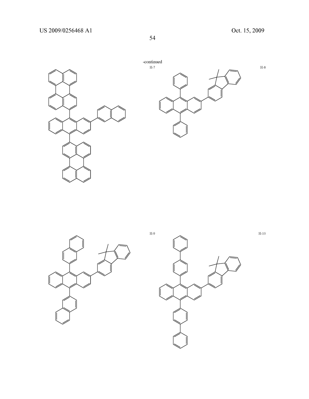 Novel organic electroluminescent compounds and organic electroluminescent device using the same - diagram, schematic, and image 56