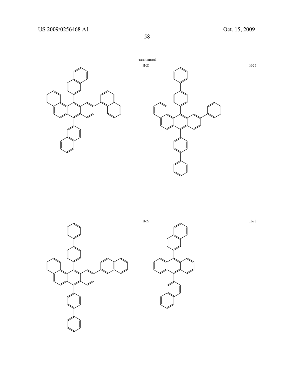 Novel organic electroluminescent compounds and organic electroluminescent device using the same - diagram, schematic, and image 60