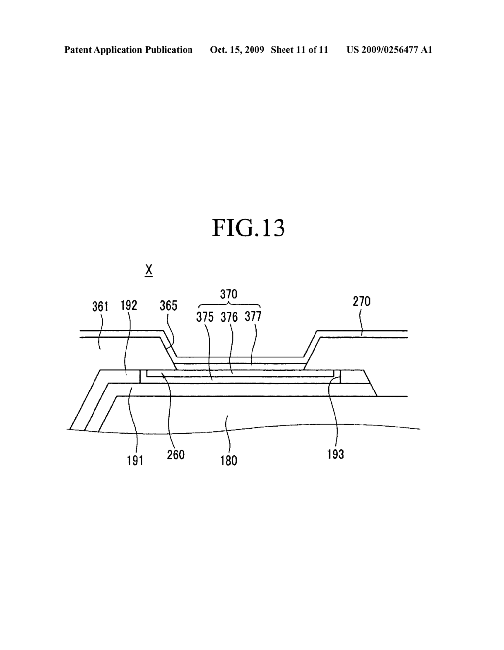 ORGANIC LIGHT EMITTING DEVICE AND MANUFACTURING METHOD THEREOF - diagram, schematic, and image 12