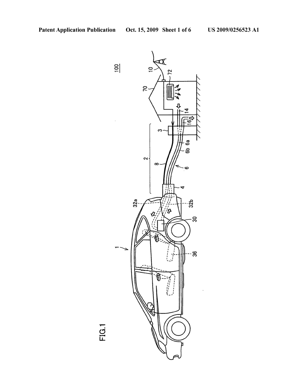 Vehicle charging system, vehicle charging device and electric vehicle - diagram, schematic, and image 02