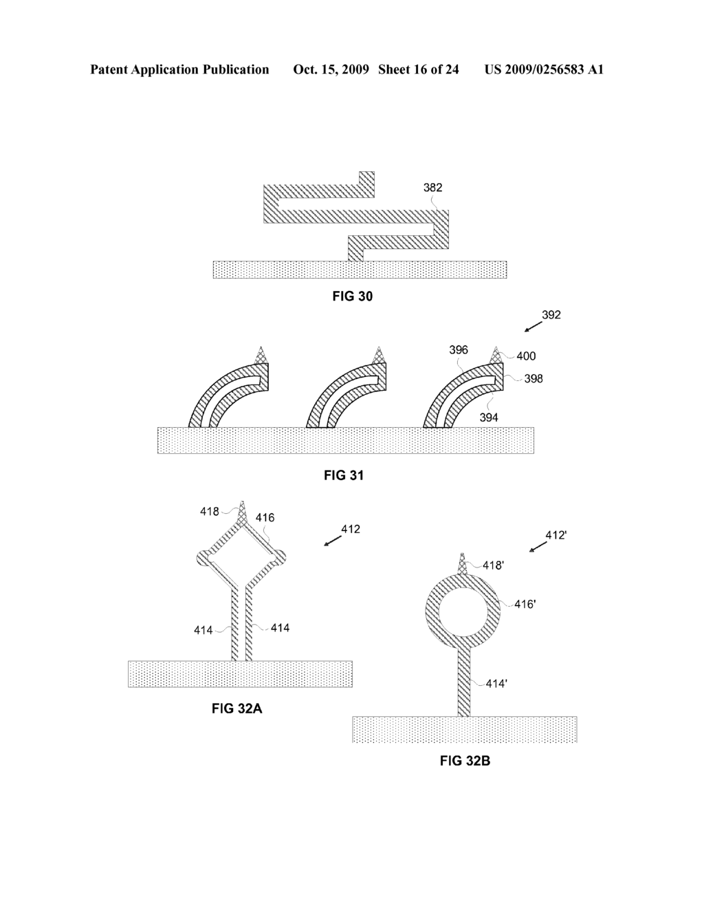 Vertical Microprobes for Contacting Electronic Components and Method for Making Such Probes - diagram, schematic, and image 17