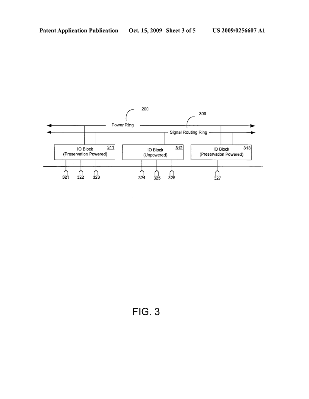 POWERED RING TO MAINTAIN IO INDEPENDENT OF THE CORE OF AN INTEGRATED CIRCUIT DEVICE - diagram, schematic, and image 04