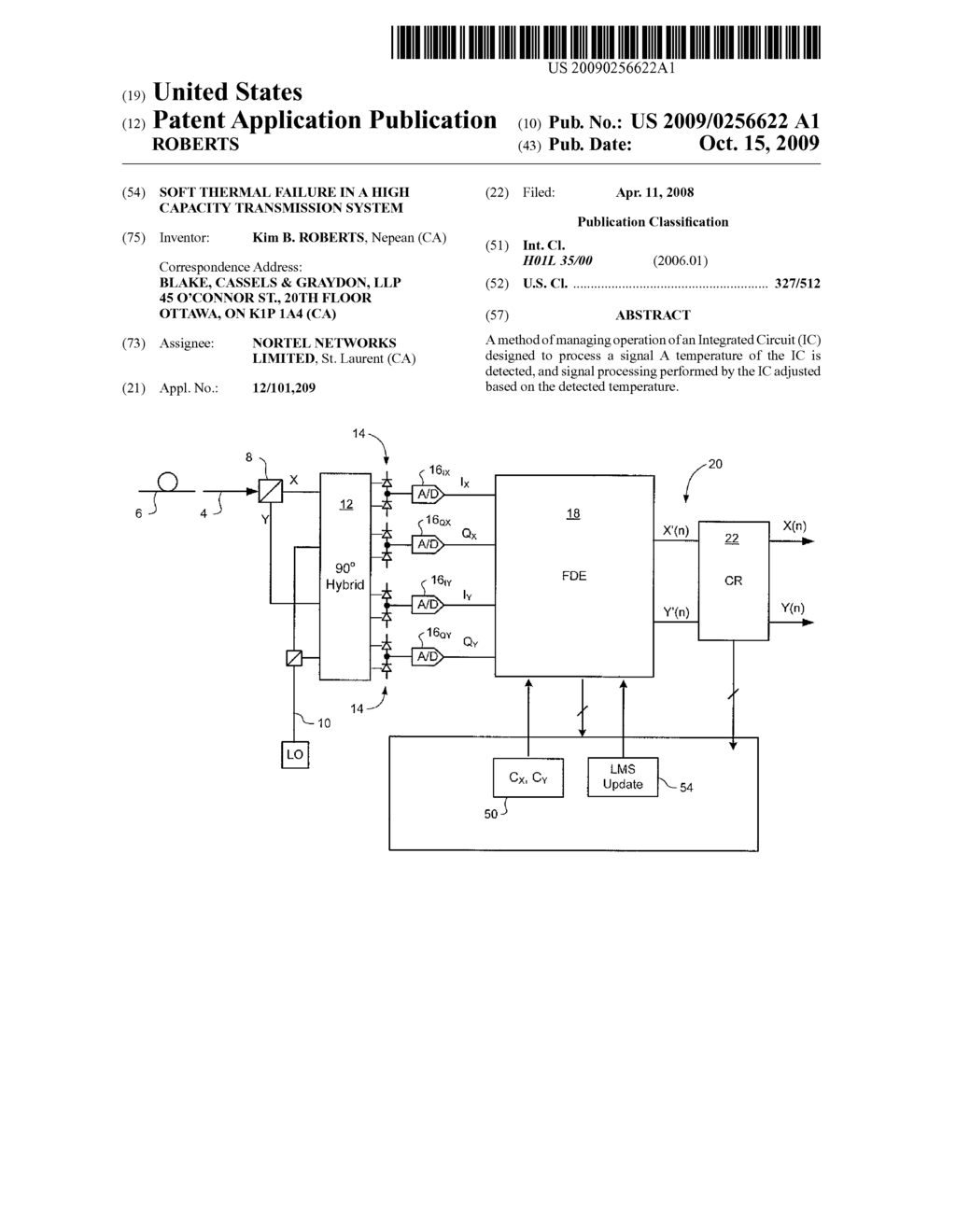 SOFT THERMAL FAILURE IN A HIGH CAPACITY TRANSMISSION SYSTEM - diagram, schematic, and image 01