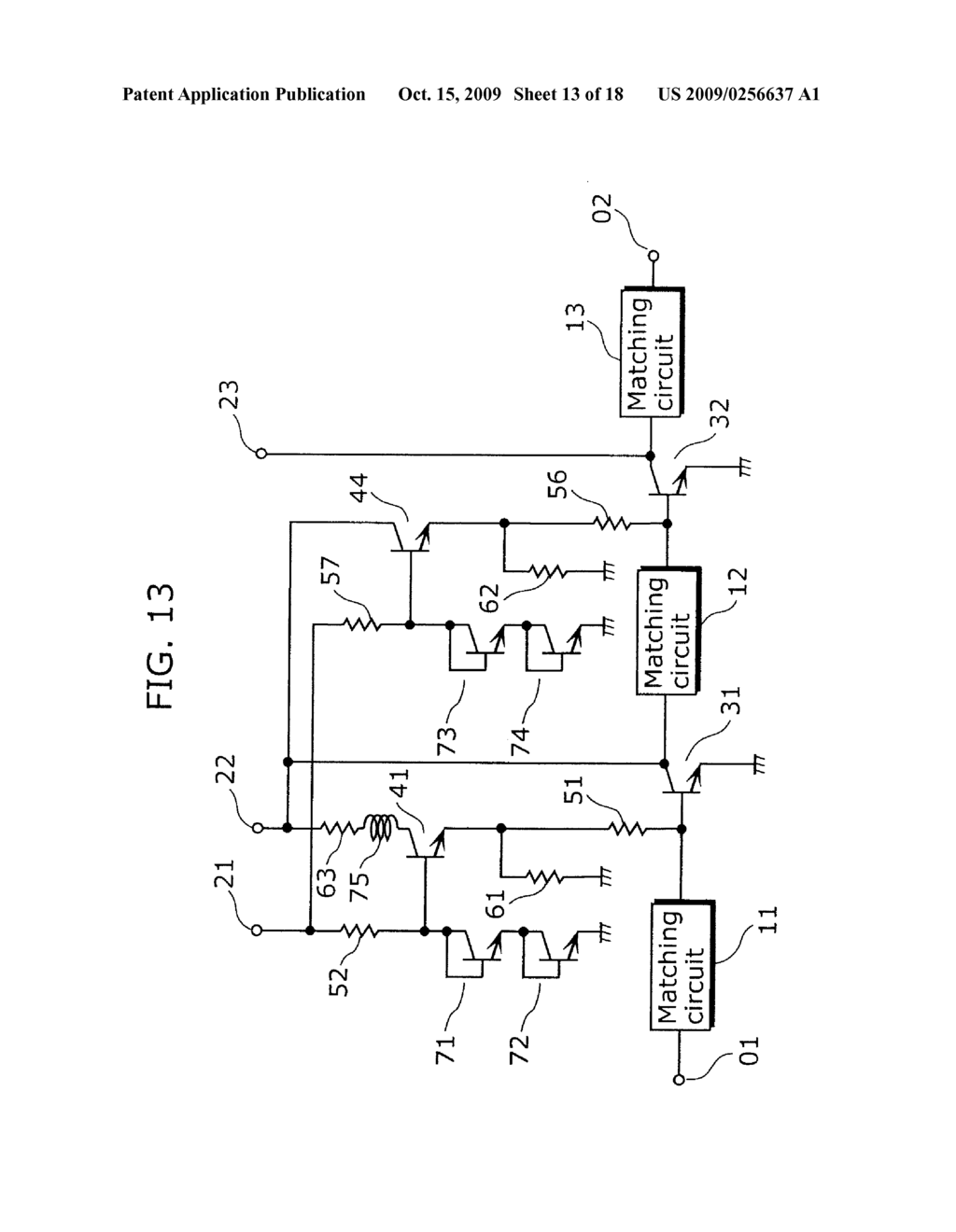 HIGH-FREQUENCY POWER AMPLIFIER AND COMMUNICATION DEVICE - diagram, schematic, and image 14