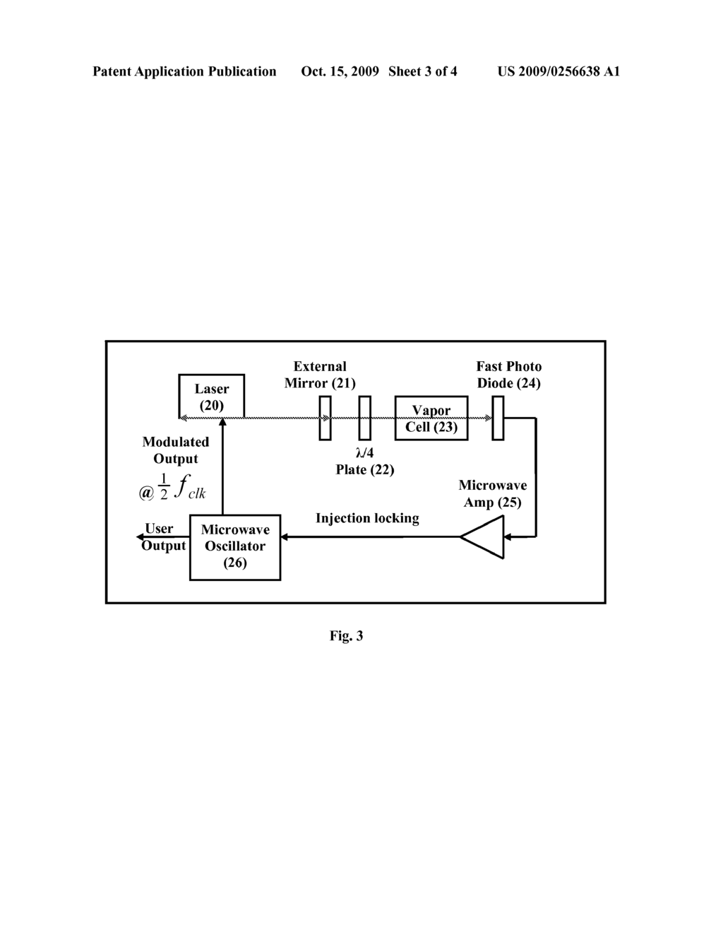 Atomic frequency standard based on enhanced modulation efficiency semiconductor lasers - diagram, schematic, and image 04