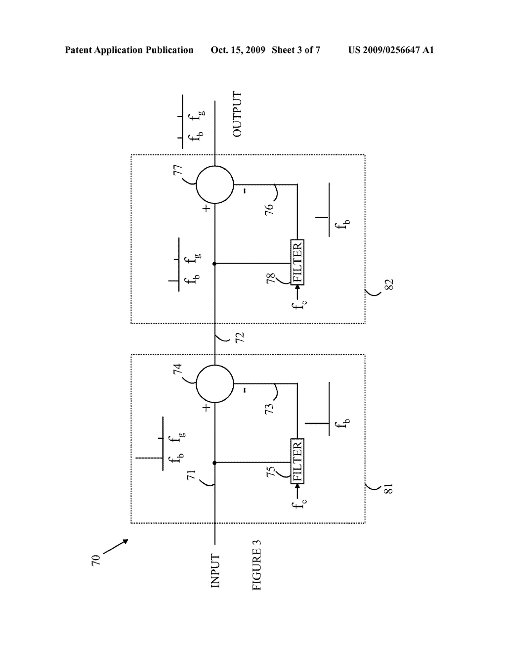 Band Blocking Filter for Attenuating Unwanted Frequency Components - diagram, schematic, and image 04