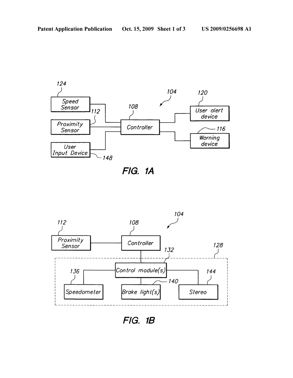 Brake light warning system with early warning feature - diagram, schematic, and image 02