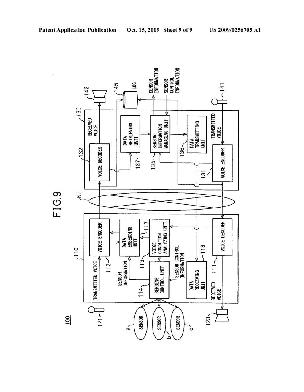 Sensing apparatus, sensor information gathering apparatus, sensing method, and remote sensing method - diagram, schematic, and image 10