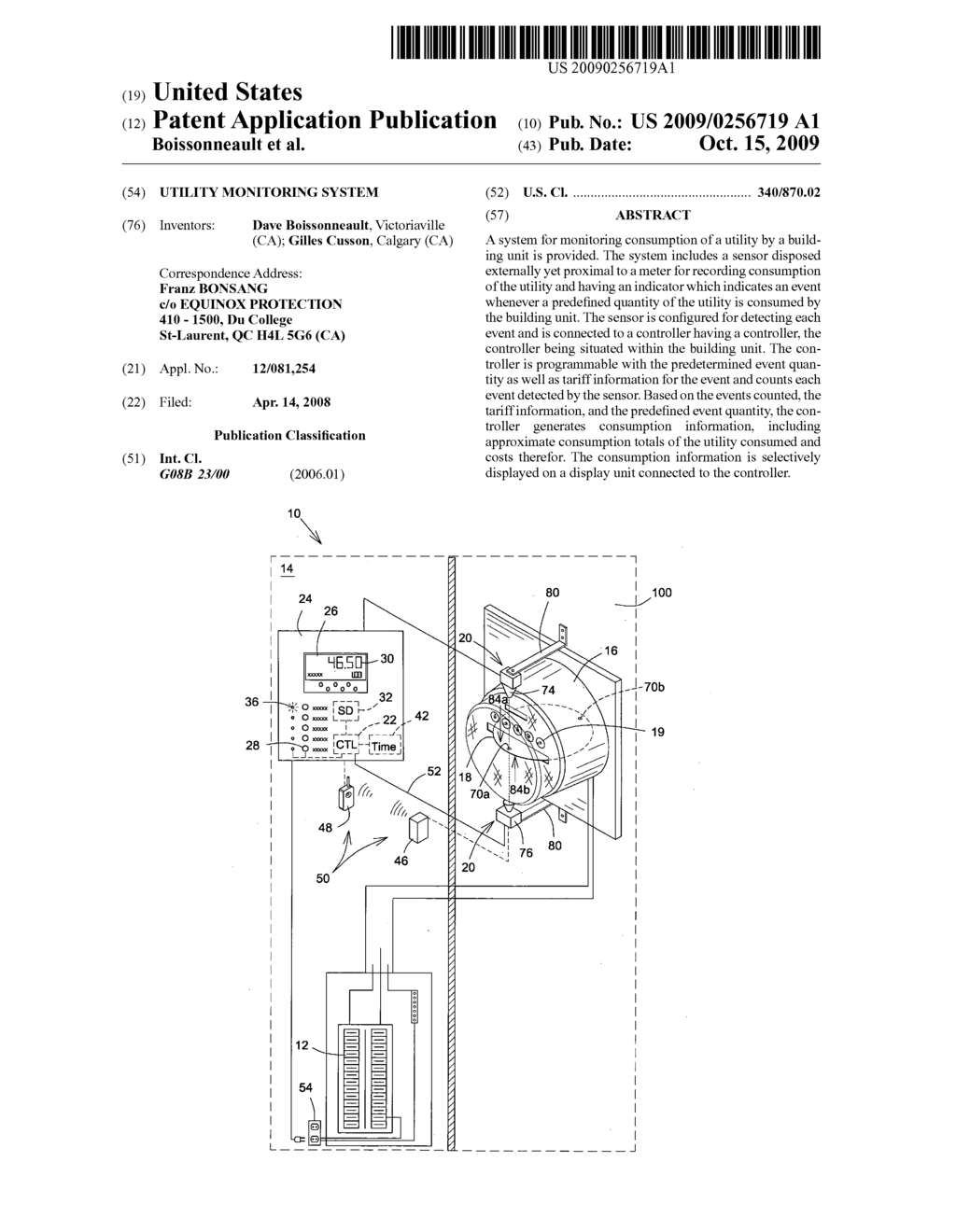 Utility monitoring system - diagram, schematic, and image 01