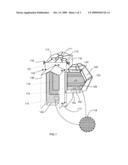 Three-arrow LED traffic signal system diagram and image