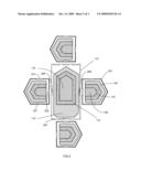 Three-arrow LED traffic signal system diagram and image