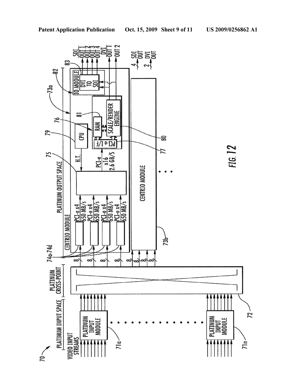 VIDEO MULTIVIEWER SYSTEM WITH DISTRIBUTED SCALING AND RELATED METHODS - diagram, schematic, and image 10