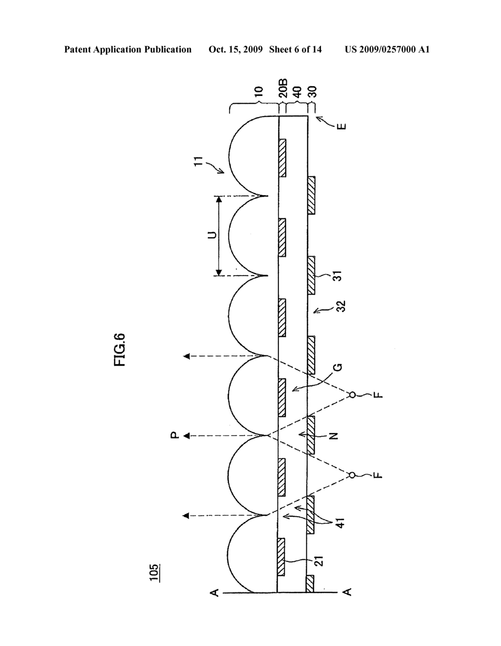 LENS ARRAY SHEET, LIGHT SOURCE AND LIQUID CRYSTAL DISPLAY DEVICE - diagram, schematic, and image 07