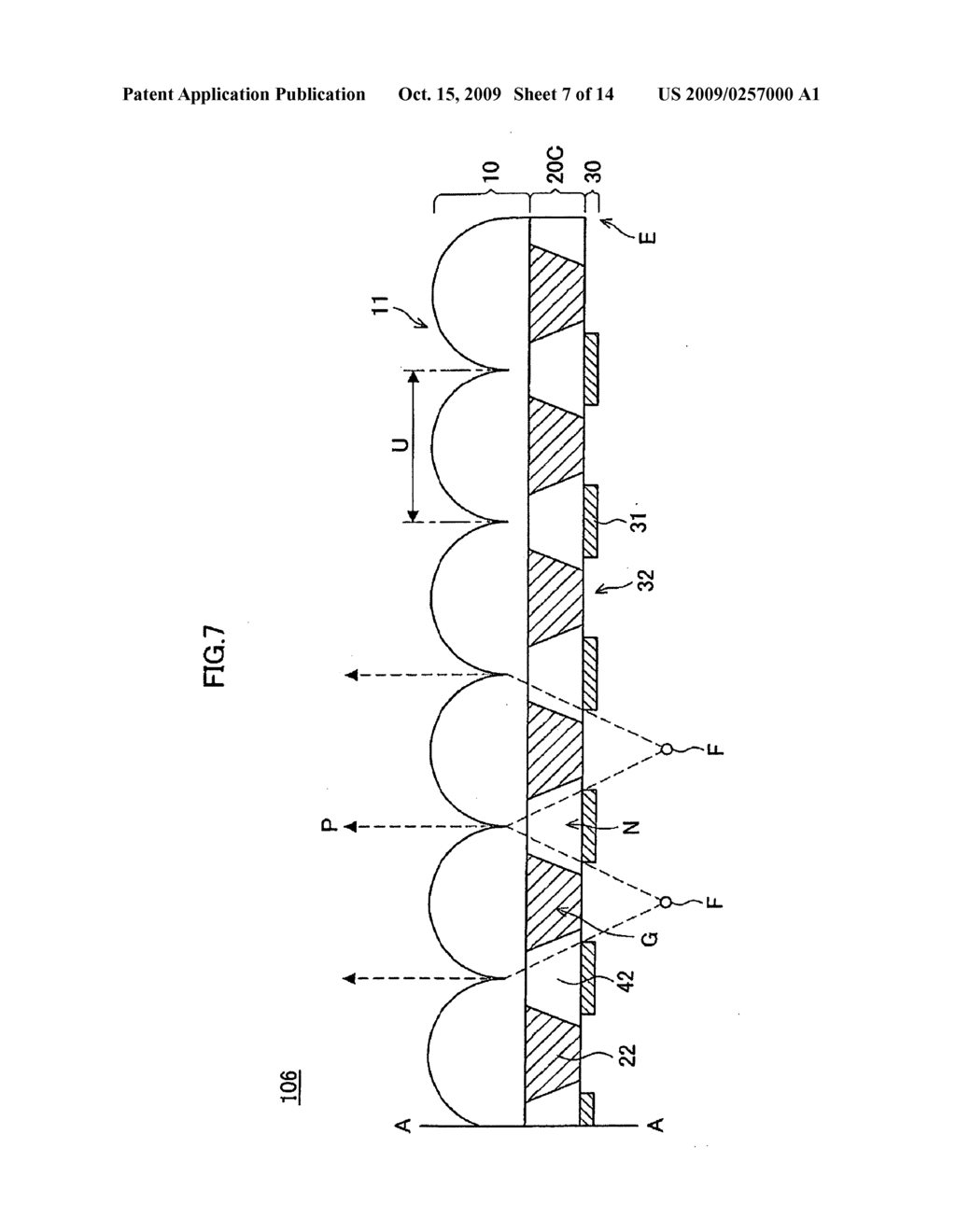 LENS ARRAY SHEET, LIGHT SOURCE AND LIQUID CRYSTAL DISPLAY DEVICE - diagram, schematic, and image 08