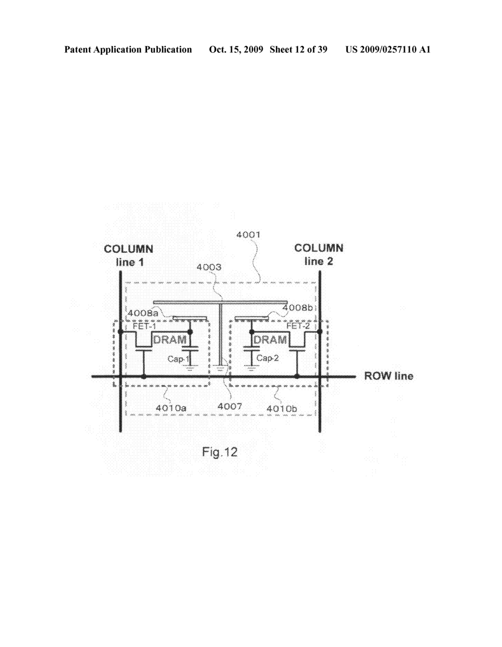 Mirror device comprising drive electrode equipped with stopper function - diagram, schematic, and image 13