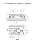 Mirror device comprising drive electrode equipped with stopper function diagram and image