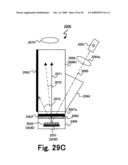 Mirror device comprising drive electrode equipped with stopper function diagram and image