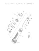 Power supply control device of a flashlight diagram and image