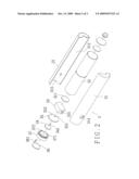 Power supply control device of a flashlight diagram and image