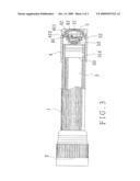 Power supply control device of a flashlight diagram and image