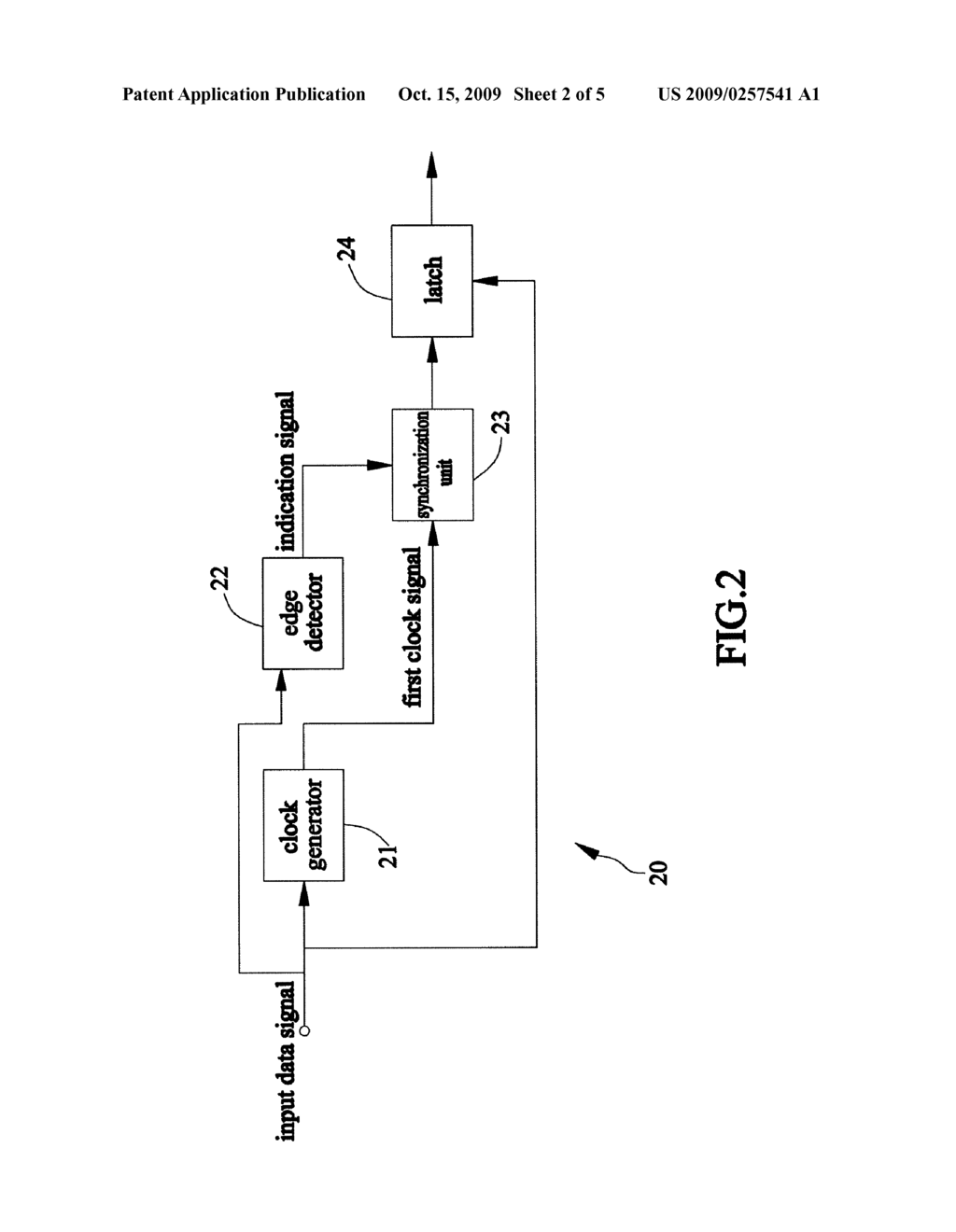 Receiving Circuit with Adaptive Synchronization and Method Thereof - diagram, schematic, and image 03