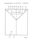 Flexible Package with Tearing Means diagram and image