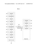 Method and a digital broadcast receiver for providing a list of records diagram and image